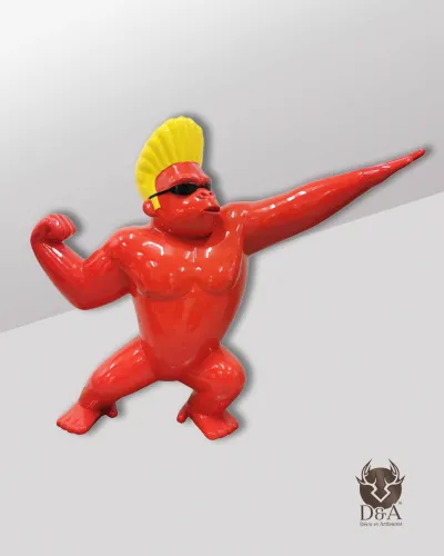 Gorilla "The Best Bicolor" XXL Déco et Artisanat - 1