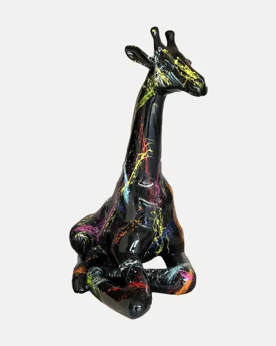 copy of Sitting giraffe TRASH Déco et Artisanat - 1
