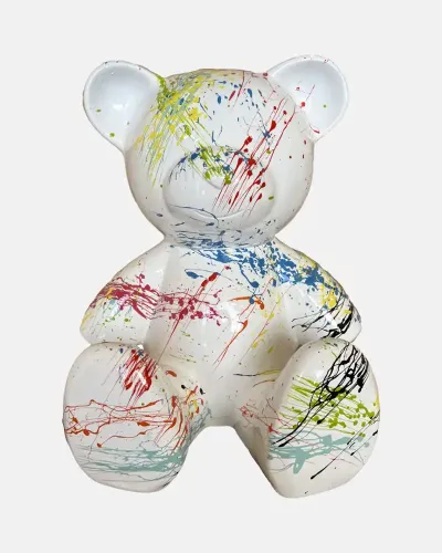 Teddy bear sitting Splash Déco et Artisanat - 1