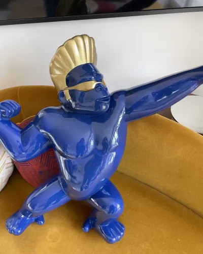 Gorilla "De beste tweekleurige" L Déco et Artisanat - 1