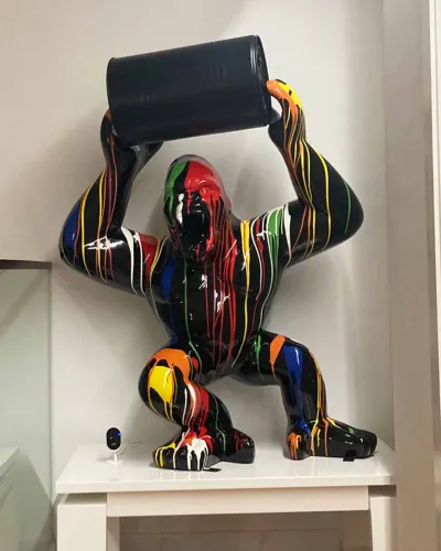 Gorilla Matte Barrel XL Trash Déco et Artisanat - 3