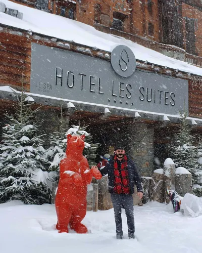 grande urso de pé Déco et Artisanat - 2