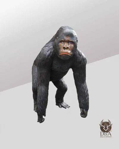 Realistische gorilla met gesloten mond Déco et Artisanat - 1