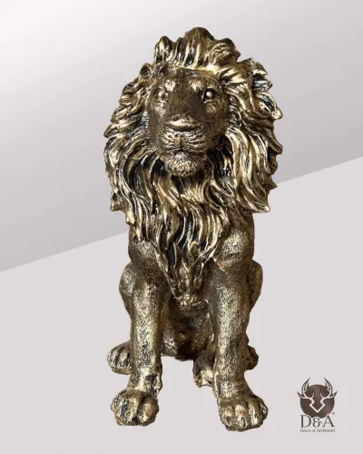 copy of Roter sitzender Löwe Déco et Artisanat - 1