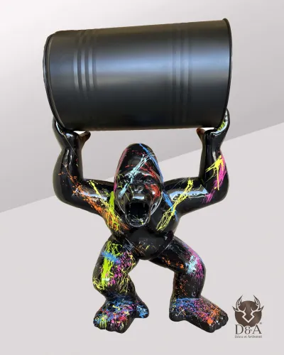 copy of Kong, o gigante gorila furioso 3XL Trash Silver ou Gold Déco et Artisanat - 1