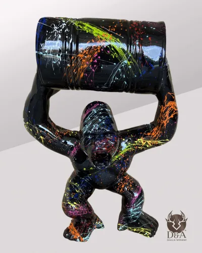 copy of Kong, o gigante gorila furioso 3XL Trash Silver ou Gold Déco et Artisanat - 2