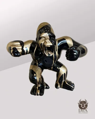 copy of Kong, the giant furious gorilla 3XL Trash Silver or Gold Déco et Artisanat - 1