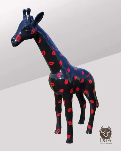 Girafe M BISOUS - Déco et Artisanat - 1