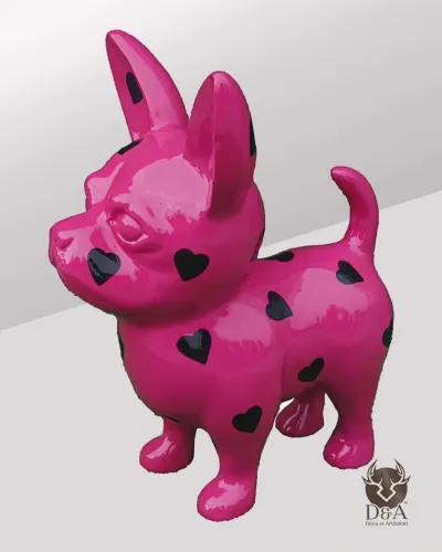 copy of Chihuahua M Coração Déco et Artisanat - 1