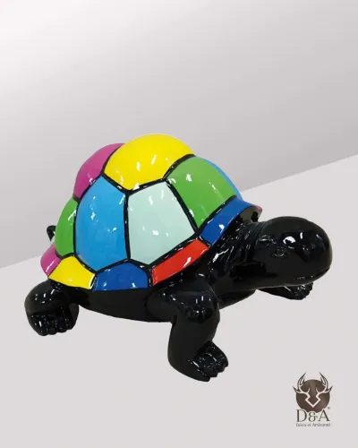 Tortue S Multicolore - Déco et Artisanat - 1