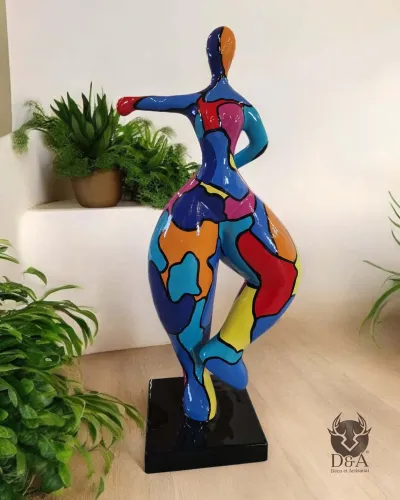 Femme exubérante Mosaïque XL