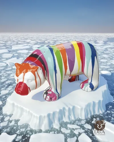 Tiere | Statue und Harzskulptur eines Müllbären