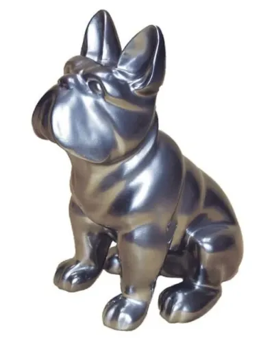 Mini Bulldog assis - Déco et Artisanat - 6