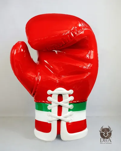 Guante de boxeo XL con bandera - decoración original