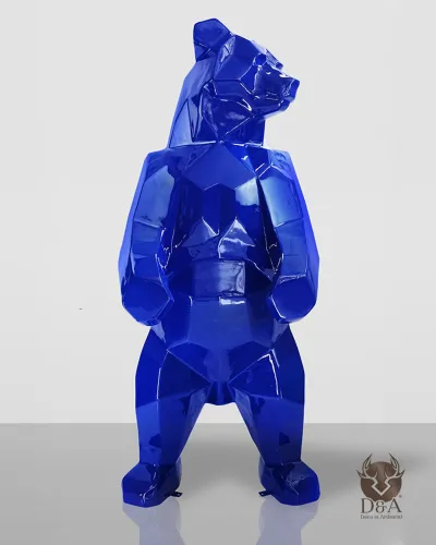 Urso de resina grande para uso externo ou interno