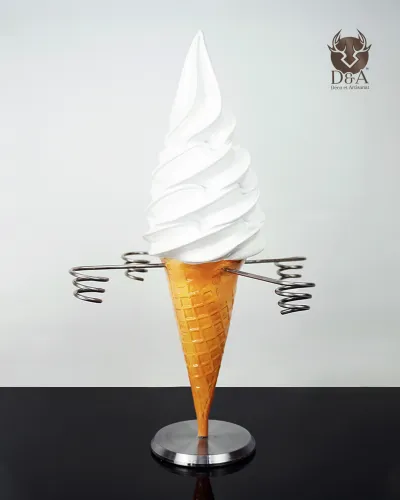 Italiaans ijs of schepijs display